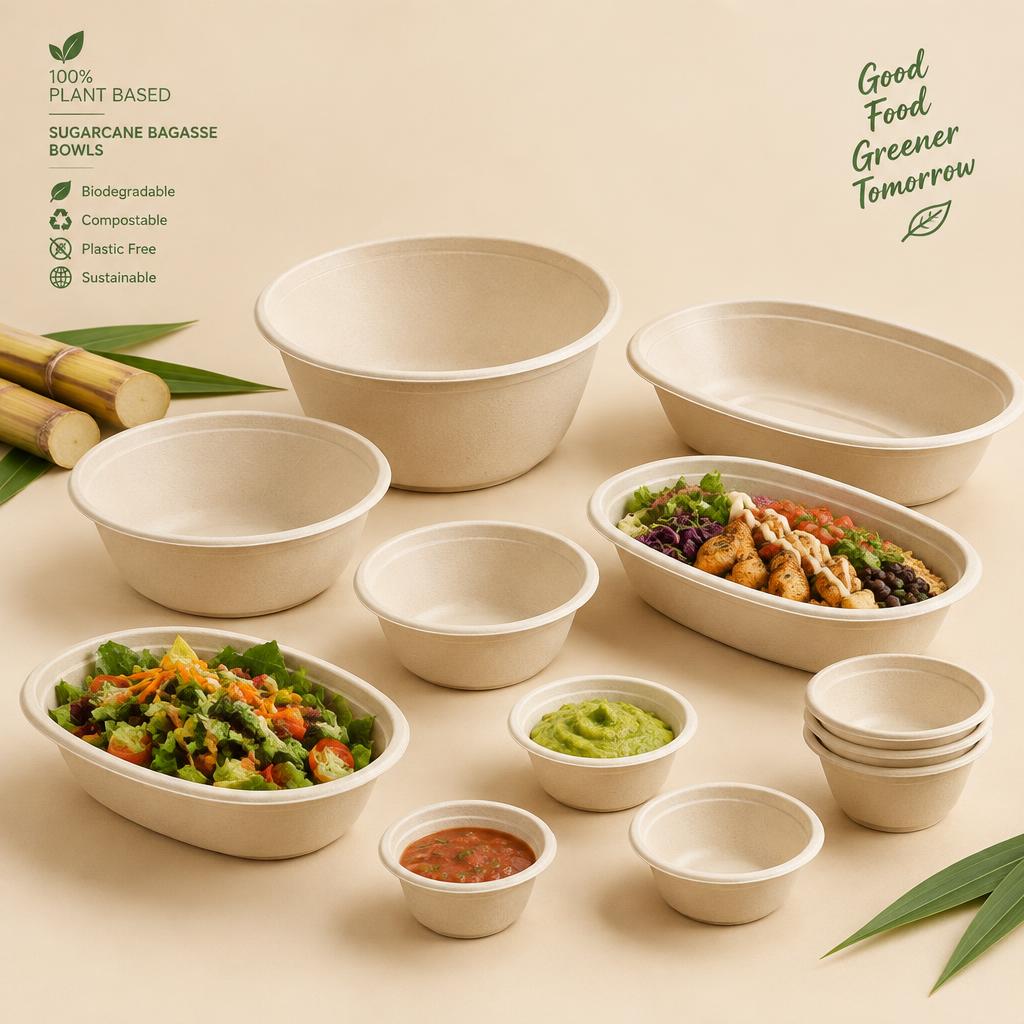 Bagasse Bowls