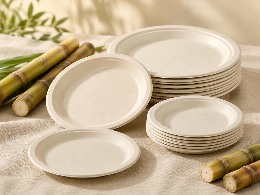 Bagasse Plates